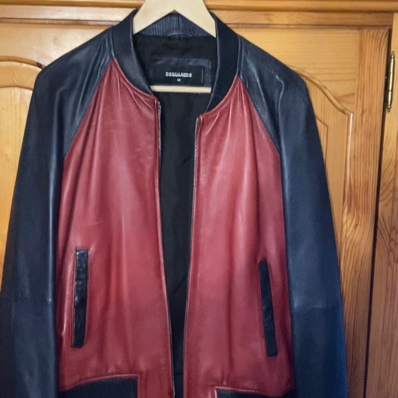 Authentic Dsquared2  leather bomber - Picture 11 of 11